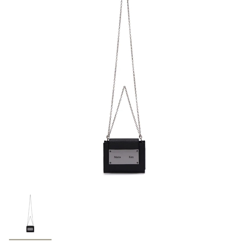 Mini Black Chain Shoulder Bag